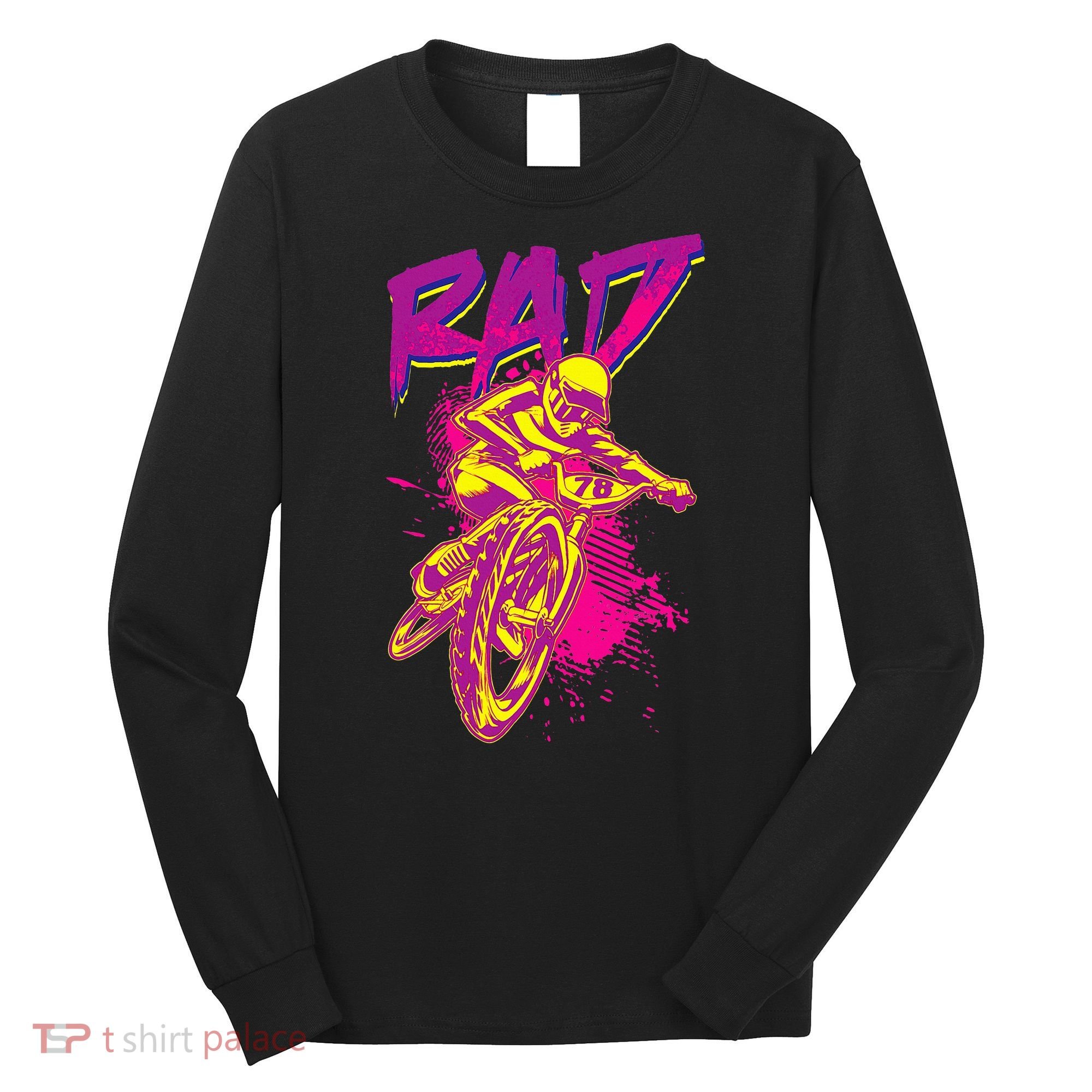 Rad Bmx 80s Long Sleeve Shirt