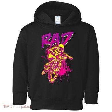 Rad Bmx 80s Toddler Hoodie