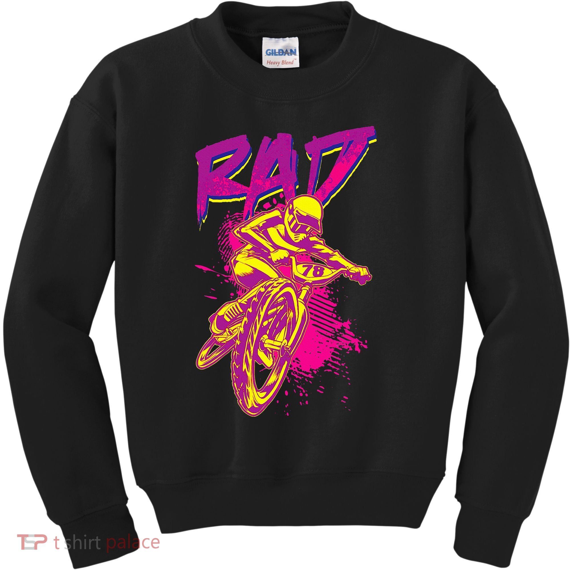 Rad Bmx 80s Kids Sweatshirt
