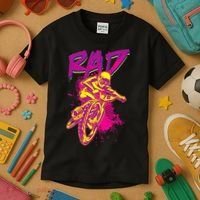 Rad Bmx 80s Kids T-Shirt thumb 3