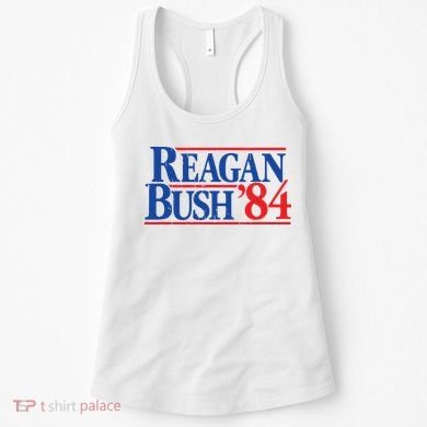 Reagan Bush 84 Vintage Republican Women's Tank Top