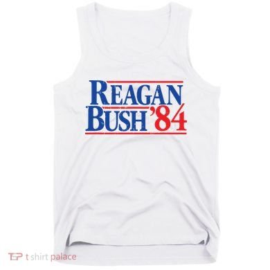 Reagan Bush 84 Vintage Republican Tank Top