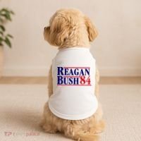 Reagan Bush 84 Shirt Presidential Campaign Doggie Tank thumb 2