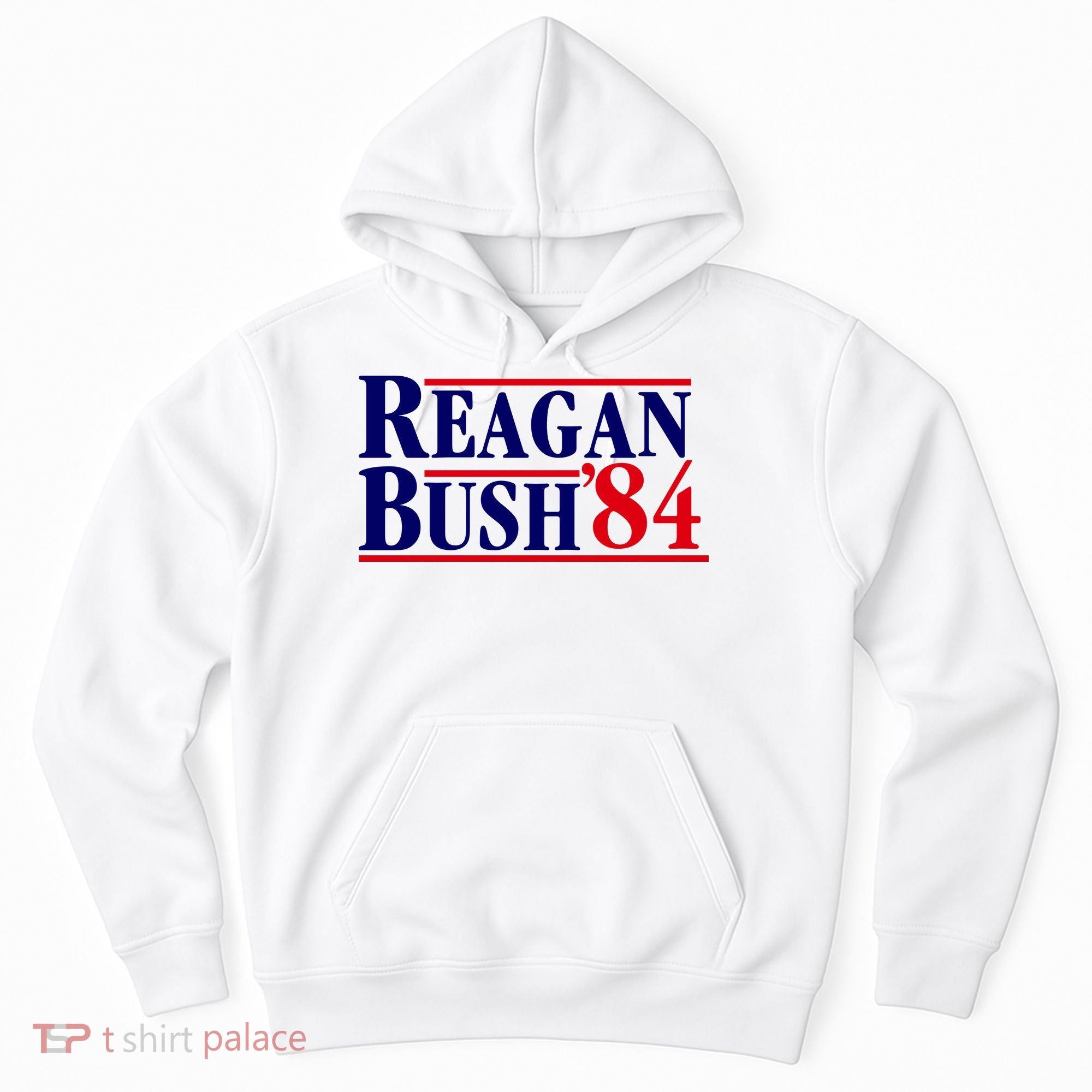 Reagan Bush 84 Shirt Presidential Campaign Hoodie