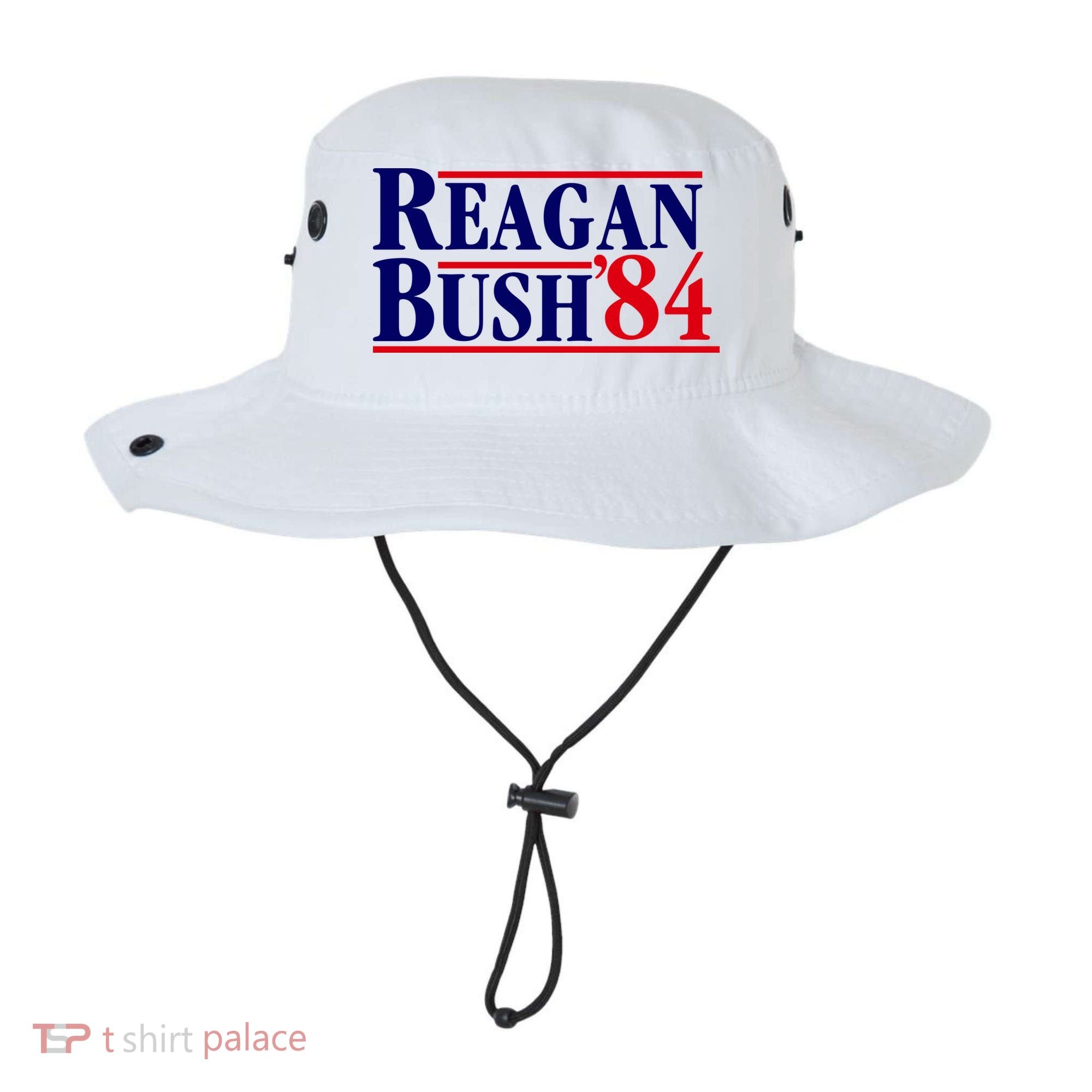 Reagan Bush 84 Shirt Presidential Campaign Bucket Hat