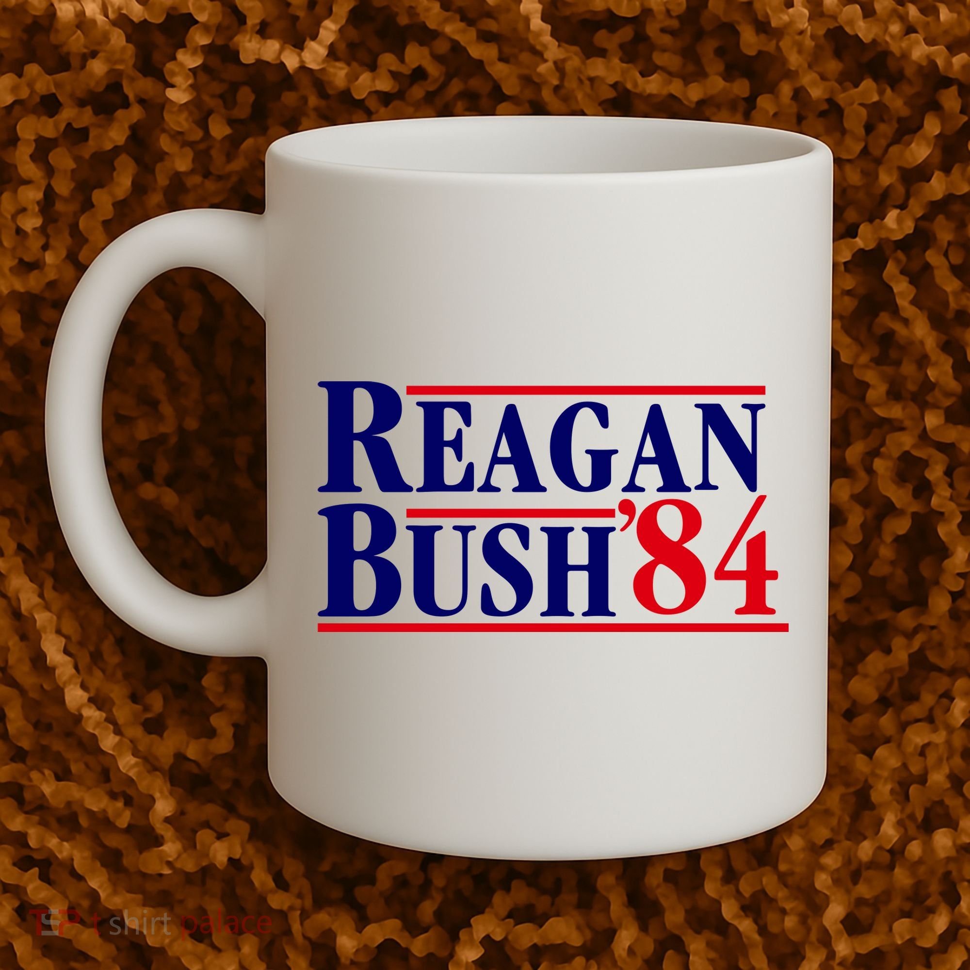 Reagan Bush 84 Shirt Presidential Campaign Coffee Mug