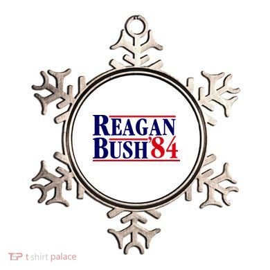 Reagan Bush 84 Shirt Presidential Campaign Ornament