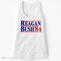 Reagan Bush 84 Shirt Presidential Campaign Women's Tank Top thumb 0