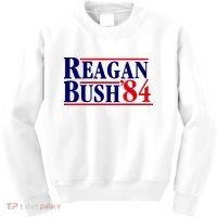 Reagan Bush 84 Shirt Presidential Campaign Kids Sweatshirt thumb 0