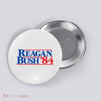 Reagan Bush '84 Vintage Republican Button