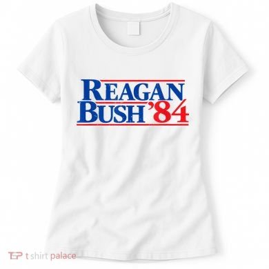 Reagan Bush '84 Vintage Republican Women's T-Shirt