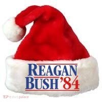 Reagan Bush 84 Santa Hat thumb 0
