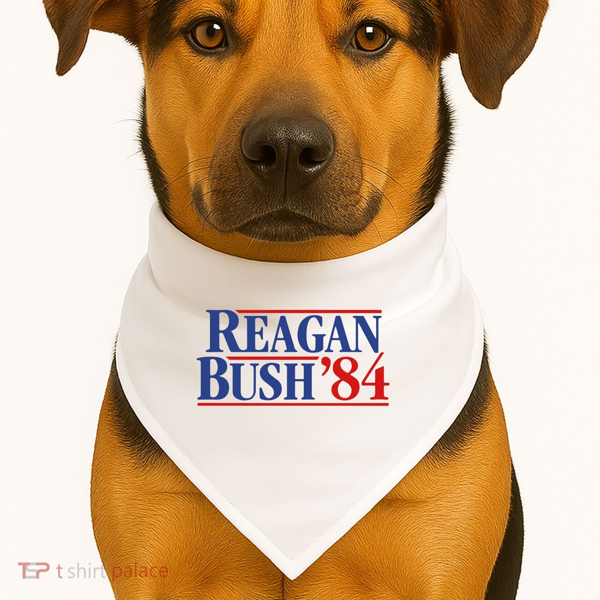 Reagan Bush 84 USA-Made Doggie Bandana