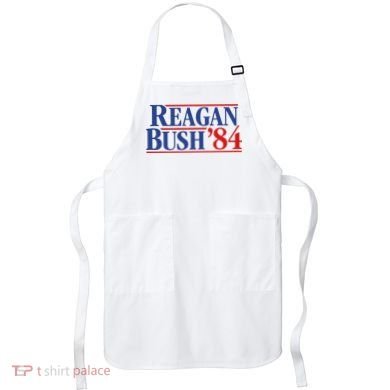 Reagan Bush 84 Apron