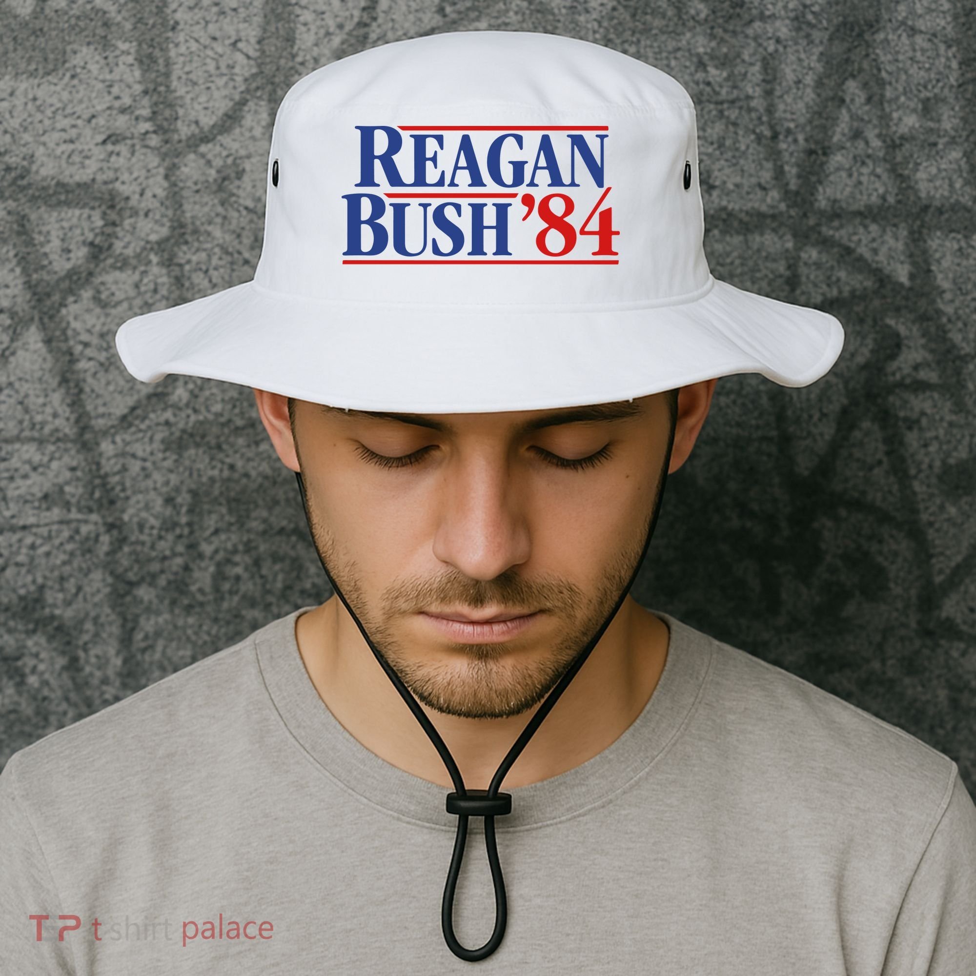 Reagan Bush 84 Bucket Hat