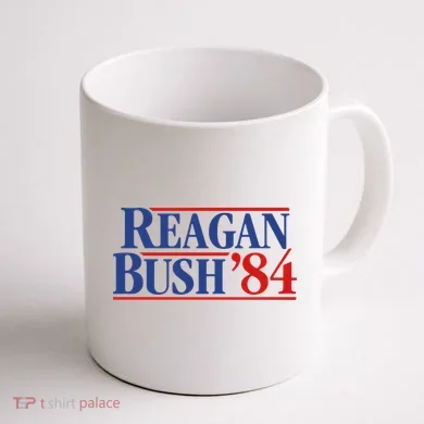 Reagan Bush 84 Coffee Mug back