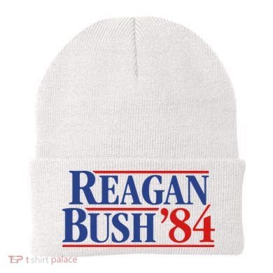 Reagan Bush 84 Beanie