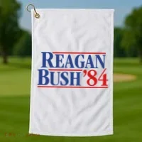 Reagan Bush 84 Golf Towel thumb 1