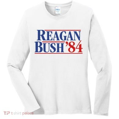 Reagan Bush 84 Women's Long Sleeve Shirt