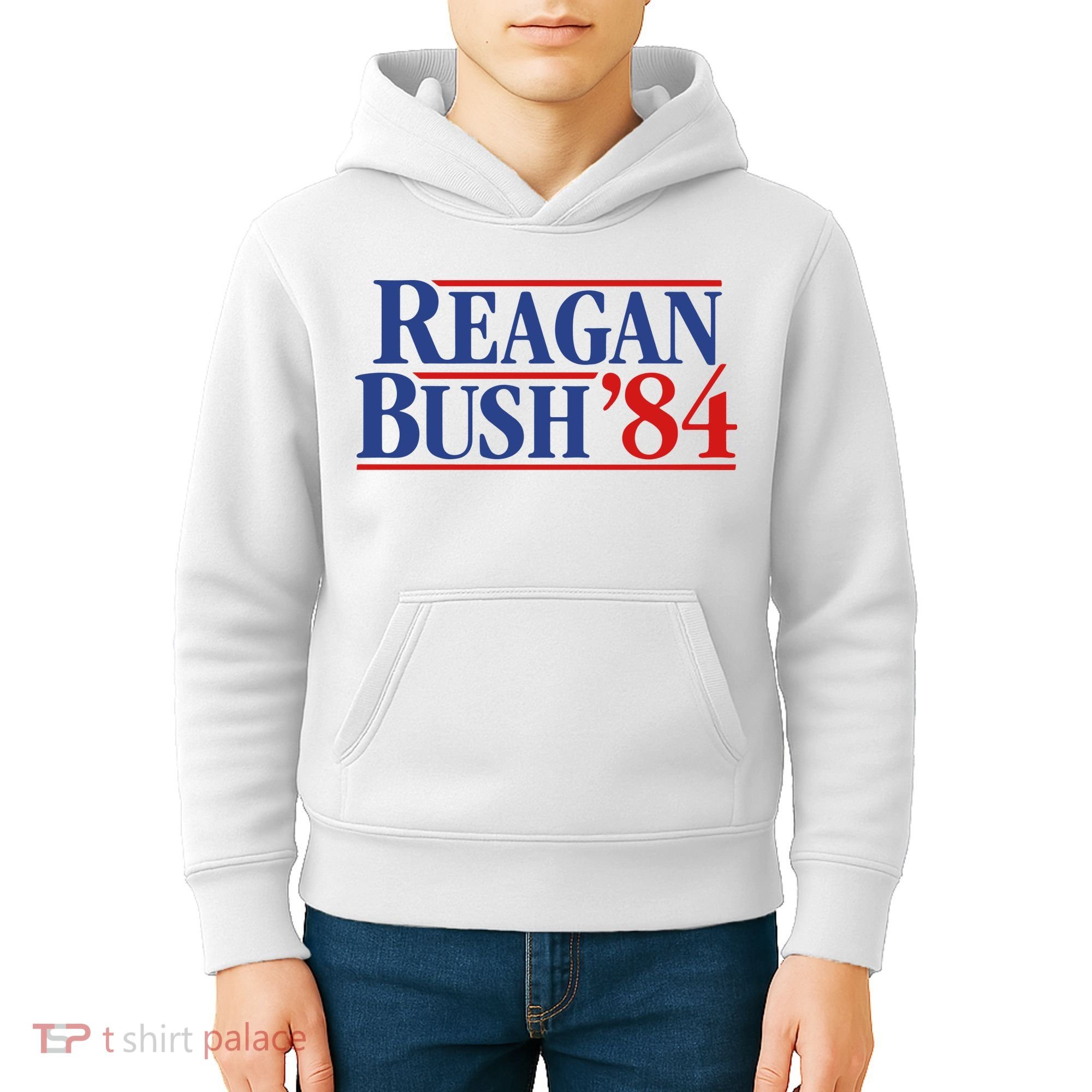 Reagan Bush 84 Kids Hoodie