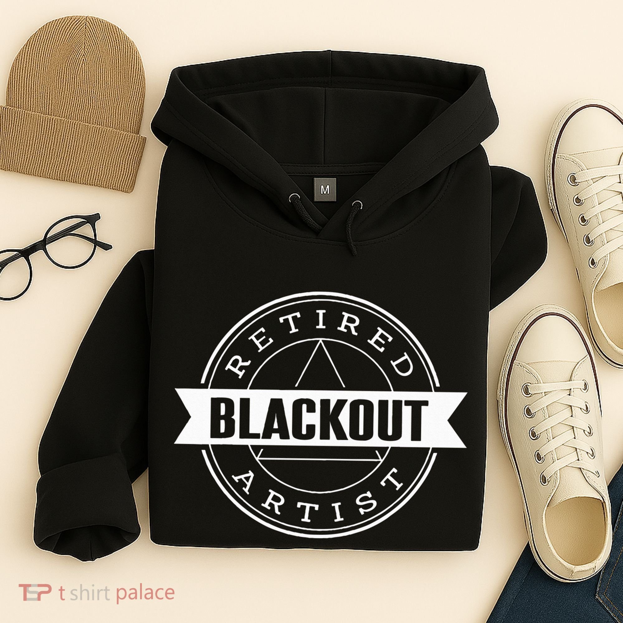 Retired Blackout Artist Funny Aa Sobriety Program Gift Hoodie