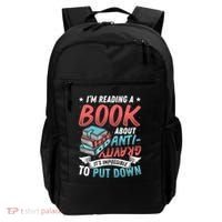 Reading Book About Anti Gravity Funny Science Physicist Gift Backpack thumb 0