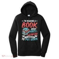 Reading Book About Anti Gravity Funny Science Physicist Gift Women's Hoodie thumb 0