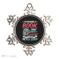 Reading Book About Anti Gravity Funny Science Physicist Gift Ornament thumb 0