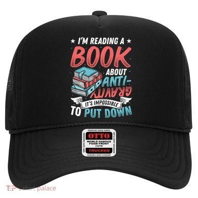 Reading Book About Anti Gravity Funny Science Physicist Gift Hat