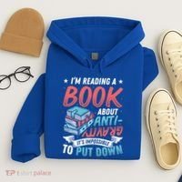 Reading Book About Anti Gravity Funny Science Physicist Gift Hoodie thumb 4