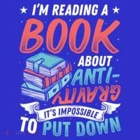 Reading Book About Anti Gravity Funny Science Physicist Gift Button thumb 1