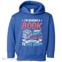 Reading Book About Anti Gravity Funny Science Physicist Gift Toddler Hoodie thumb 0