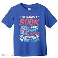 Reading Book About Anti Gravity Funny Science Physicist Gift Toddler T-Shirt thumb 0