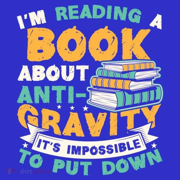 Reading Book About Anti Gravity Funny Science Physicist Gift Hoodie