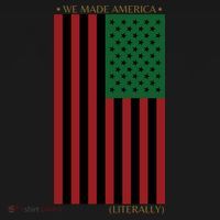 Red Black And Green Flag RBG American Flag Women's Hoodie thumb 2