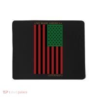 Red Black And Green Flag RBG American Flag Mousepad thumb 0