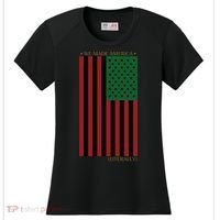 Red Black And Green Flag RBG American Flag Women's Cooling Performance Crew T-Shirt thumb 0