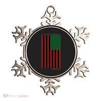 Red Black And Green Flag RBG American Flag Ornament thumb 0