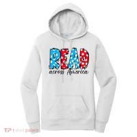 Read Books Across America Funny Bookworm Reader Book Lover Women's Hoodie thumb 0