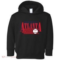 Retro Baseball Atlanta Est 1871 Toddler Hoodie thumb 0
