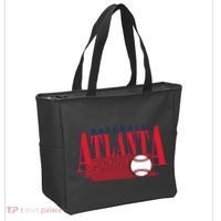 Retro Baseball Atlanta Est 1871 Tote Bag thumb 2