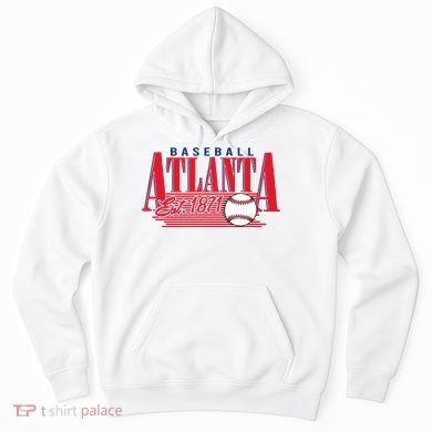 Retro Baseball Atlanta Est 1871 Hoodie