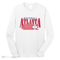Retro Baseball Atlanta Est 1871 Long Sleeve Shirt thumb 0