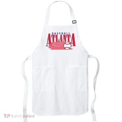Retro Baseball Atlanta Est 1871 Apron