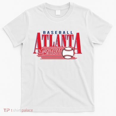 Retro Baseball Atlanta Est 1871 T-Shirt