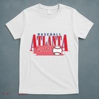 Retro Baseball Atlanta Est 1871 T-Shirt thumb 5