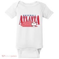 Retro Baseball Atlanta Est 1871 Baby Bodysuit thumb 0