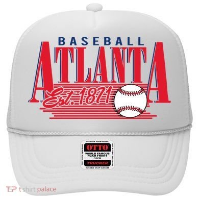 Retro Baseball Atlanta Est 1871 Hat
