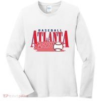 Retro Baseball Atlanta Est 1871 Women's Long Sleeve Shirt thumb 0