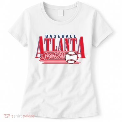 Retro Baseball Atlanta Est 1871 Women's T-Shirt